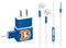 NFL Denver Broncos Retro Logo Phone Charger Skin